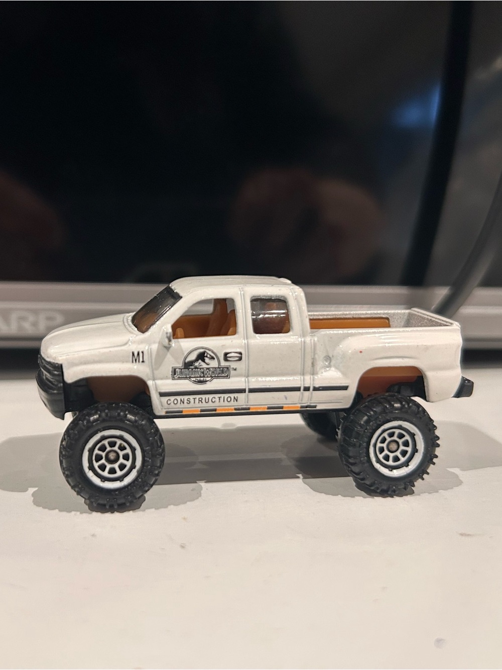 Matchbox jurassic park truck